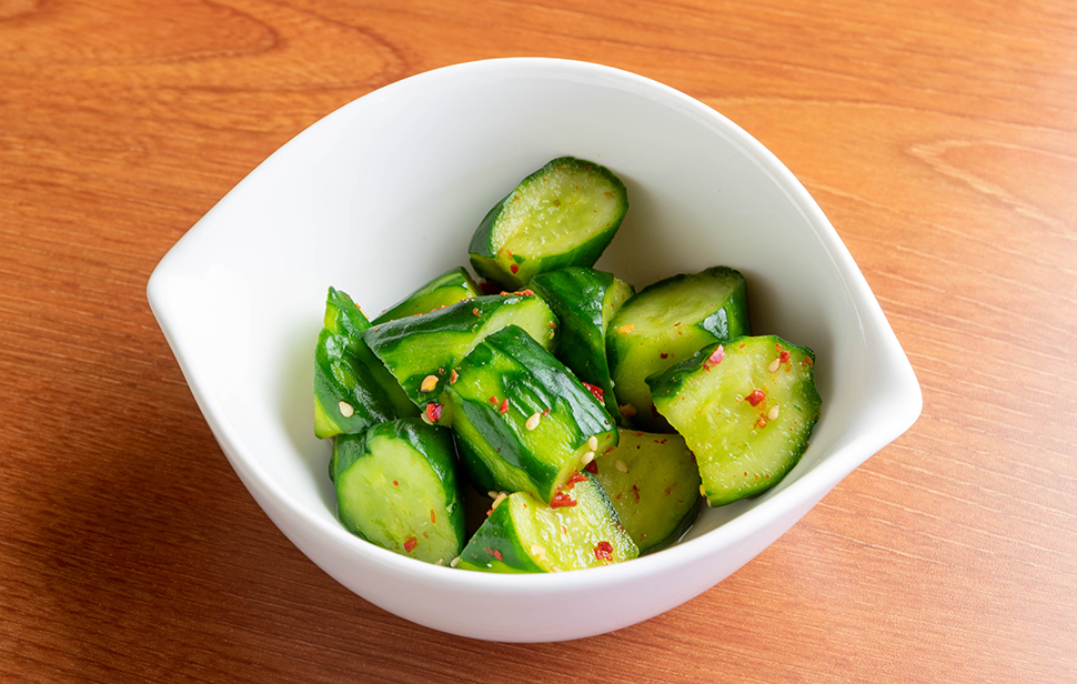 ピリ辛きゅうり（浅漬けタイプ）